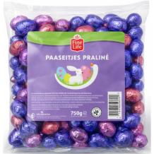 FineLife Easter Eggs Milk White Dark Chocolate Praline (750 gr.)