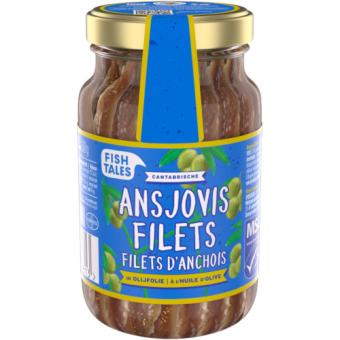 Fish Tales Anchovy Fillets in Olive Oil (95 gr.)