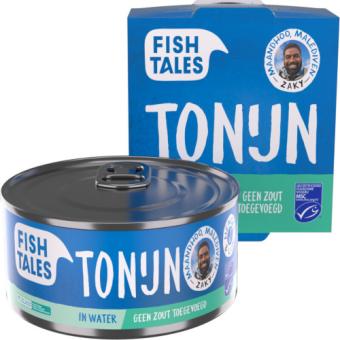 Fish Tales Tuna in Water Without Added Salt (142 gr.)