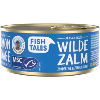 Fish Tales Wilde Zalm zonder Vel en Graat (170 gr.)