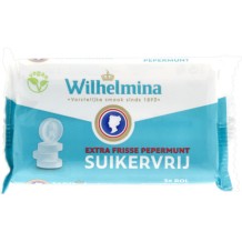 Fortuin Wilhelmina Pepermunt Suikervrij (3 x 40 gr.)