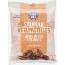 Fresh Life Salmiak Keelpastilles (250 gr.)