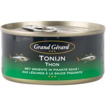 Grand Gérard Tuna with Vegetables in Spicy Sauce (6 x 185 gr.)