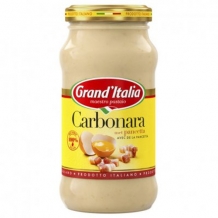 Grand'Italia Carbonara Pasta Sauce (260 gr.)