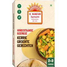 H. Nandan Surinami Hindostaanse Boemboe Kerrie Groente Gerechten (70 gr.)