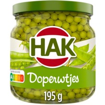 Hak Doperwtjes Extra Fijn (195 gr.)