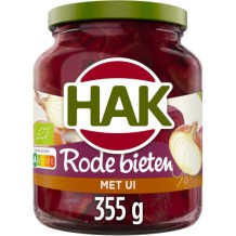 Hak Rode Bieten met Ui (355 gr.)