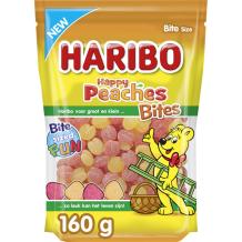 Haribo Happy Peaches Bites (160 gr.)