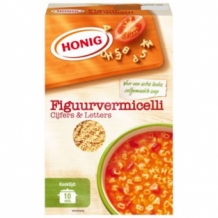 Honig Figuurvermicelli Cijfers en Letters (275 gr.)