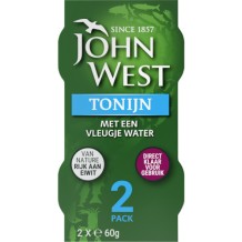 John West Tuna with a Touch of Water (2 x 60 gr.)