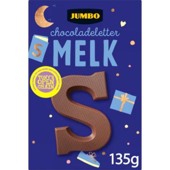 Jumbo Milk Chocolate Letter 