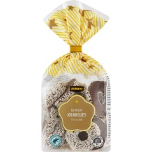 Jumbo Gevulde Chocolade Kerstkransjes Wit Musket (200 gr.) 