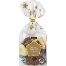 Jumbo Massieve Chocolade Kerstkransjes Melk, Wit, Puur (150gr.)