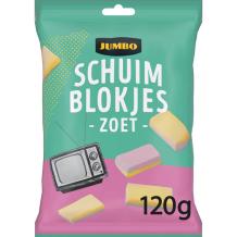 Jumbo Schuimblokjes (120 gr.)