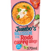 Jumbo Soup in Bag Malaysian Red Curry Soup (570 ml.)