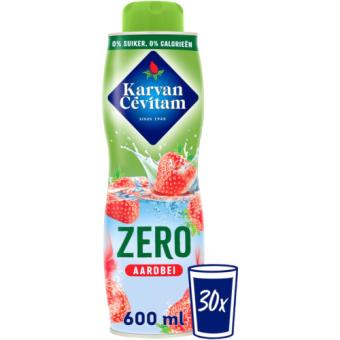 Karvan Cevitam Zero Aardbei (600 ml.)