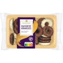 AH Chocolate Christmas Wreaths Milk White (175 gr.)