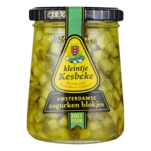 Kesbeke Sweet & Sour Amsterdam Augurken Cubes (235 ml.)
