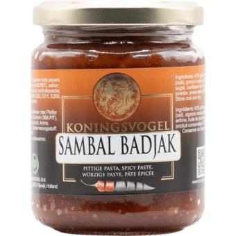 Koningsvogel Sambal Badjak (280 gr.)