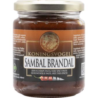 Koningsvogel Sambal Brandal (280 gr.)