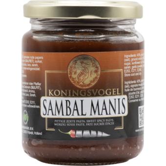 Koningsvogel Sambal Manis (280 gr.)