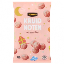 Jumbo Kruidnoten Witte Chocolade Aardbei (250 gr.)
