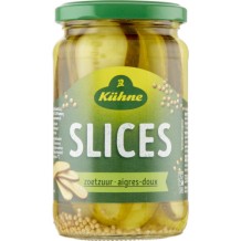 Kühne Sliced Gherkins (330 gr.)