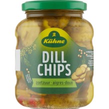 Kühne Dill Chips Zoetzuur (185  gr.)