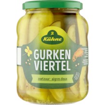 Kühne Ambachtelijke Gurken Viertel (670 gr.)