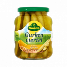 Kühne Gurken Viertel (330 gr.)