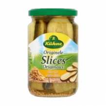 Kühne Sliced Gherkins (330 gr.)