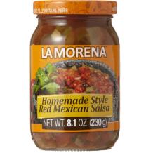 La Morena Homemade Style Red Mexican Salsa (230 gr.)