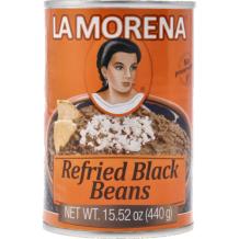 La Morena Refried Black Beans (440 gr.)