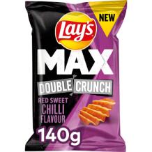 Lay's Max Double Crunch Red Sweet Chili (140 gr.)