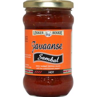 Lekker Bekkie Javanese Sambal Hot (290 ml.)