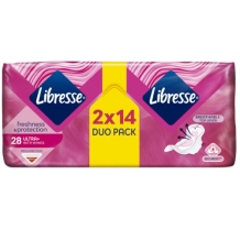 Libresse Ultra Normal Wing Sanitary Pads Duo Pack (2x 14 pieces)