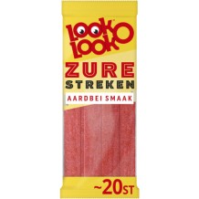 Look-O-Look Zure Matten Aardbeismaak (125 gr.)
