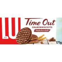 LU Time Out Grain Biscuits Milk Chocolate (171 gr.)