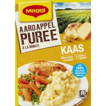 Maggi instant aardappelpuree met kaas