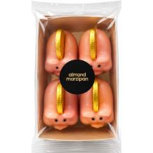 Marsepein Varkentjes met Chocolademunt (100 gr.)