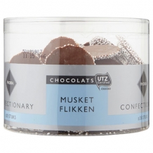 melkchocolade musket flikken