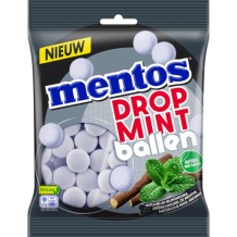 Mentos Drop Mint Ballen (220 gr.)