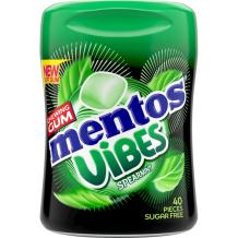 Mentos Vibes Spearmint Chewing Gum (40 pieces)