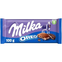 Milka Oreo Melk Chocoladereep (100 gr.)
