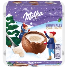 Milka Milk Chocolate Snowballs