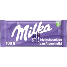 Milka Alpine Milk Chocolate Bar (100 gr.)