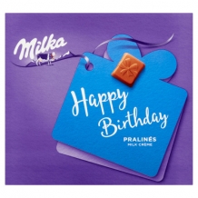 Milka Happy Birthday Chocolate Pralines (110 gr.)
