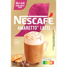 Nescafé Amaretto Latte Oploskoffie (8 stuks)