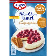 Dr. Oetker MonChou Taart met Kandijkoekjes bodem (385 gr.)