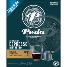 Perla Huisblends Espresso Ristretto Capsules (20 pieces)